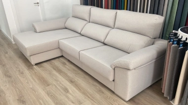 Sofá Chaise Longue León Express de Sofás Valencia