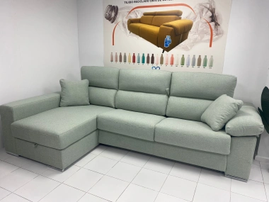 Sofá Chaise Longue Cama Italiano Luna Express de Sofás Valencia
