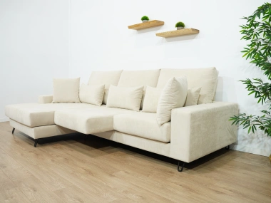 Sofá Génova Chaise longue Extraíble Express de Sofás Valencia - 2
