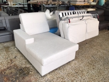 Sofá Chaiselongue Cama Sistema Italiano Modelo Ivana de Sofás Valencia