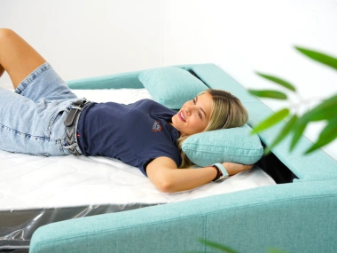 Sofá Cama con Sistema Italiano Modelo Dora de Sofás Valencia - 9