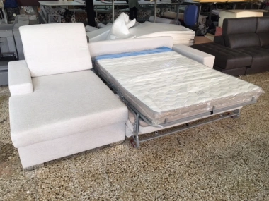 Sofá Chaiselongue Cama Sistema Italiano Modelo Ivana de Sofás Valencia