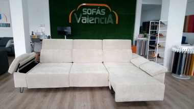 Sofá Chaise Longue Lugo Express de Sofás Valencia - 1