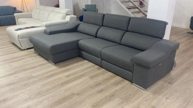 Sofá Chaise Longue Geo Relax Stock Express de Sofás Valencia