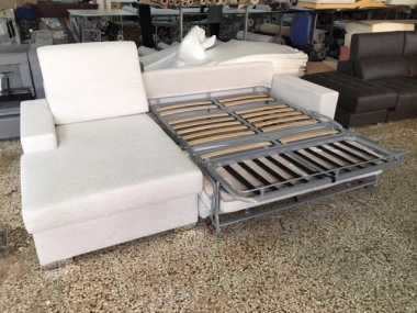 Sofá Chaiselongue Cama Sistema Italiano Modelo Ivana de Sofás Valencia