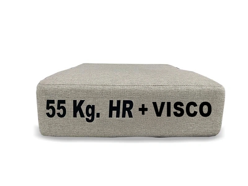 Espuma 55 Kg. HR + VISCO 60 Kg. de Sofás Valencia