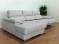 Miniatura Sofá Chaise Longue León Stock Express de Sofás Valencia - 2