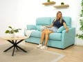 Miniatura Sofá Cama con Sistema Italiano Modelo Dora de Sofás Valencia - 4