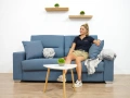 Miniatura Sofá Cama con Sistema Italiano Modelo Firenze de Sofás Valencia - 11