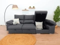 Miniatura Sofá Chaise Longue  Tarragona Express de Sofás Valencia - 5