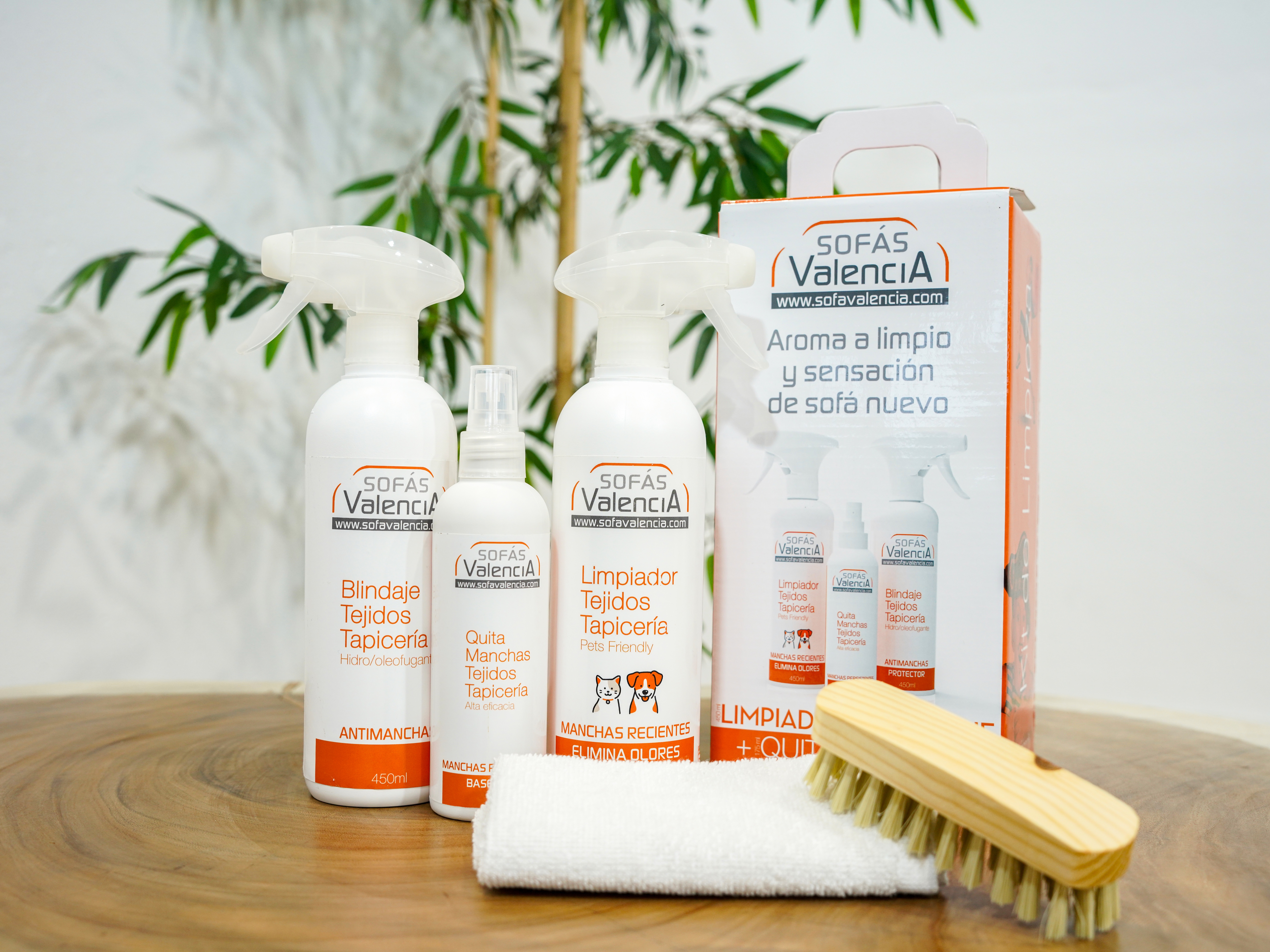 Kit de Limpieza y Blindaje de Tapicerías de Sofá