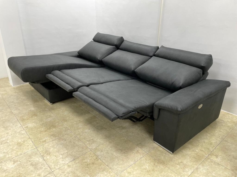 Sofá Chaise Longue Marbella Relax Stock 1