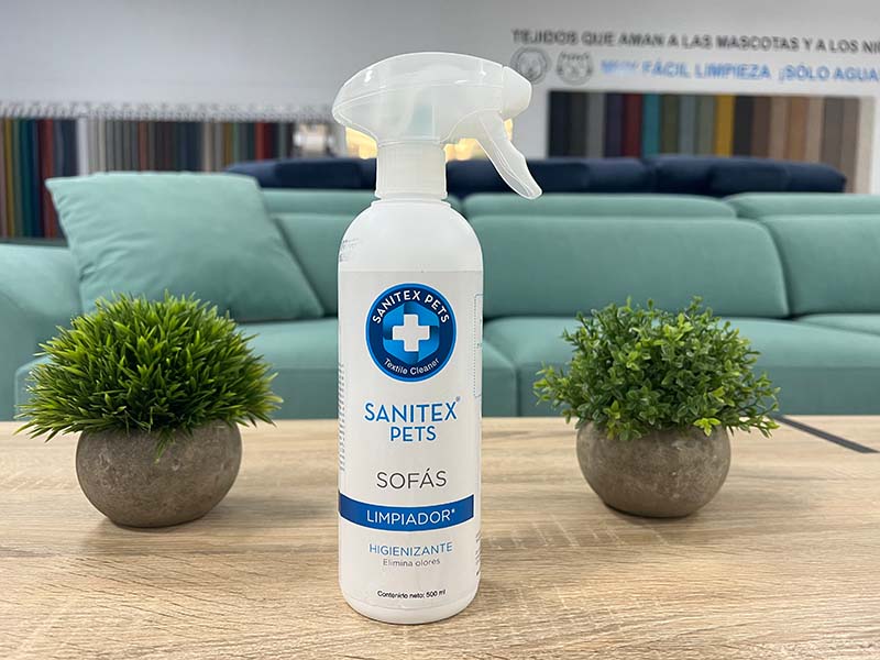 Miniatura del Limpiador Sanitex Antimanchas y Desinfección | Sofá realizado a medida en nuestra Fábrica de Sofás Valencia