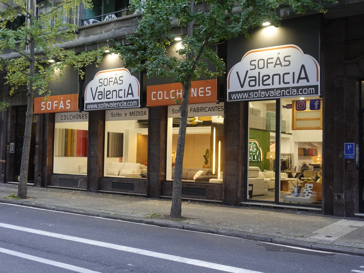 Tienda de sofás en Donostia