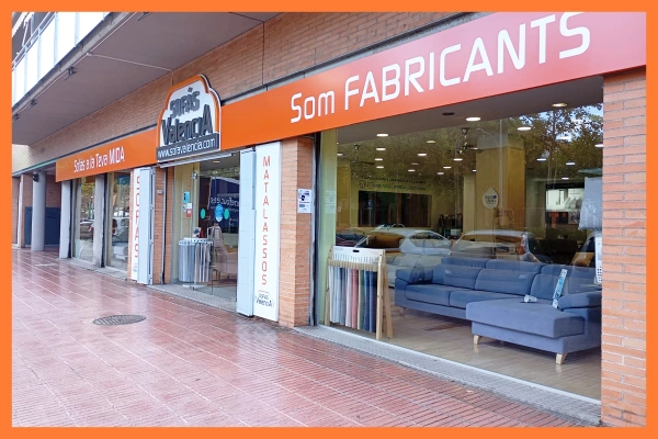 Tienda de sofás en Barcelona