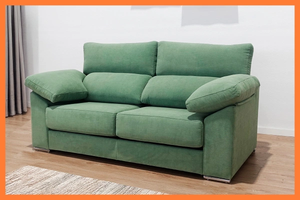 Sofá verde