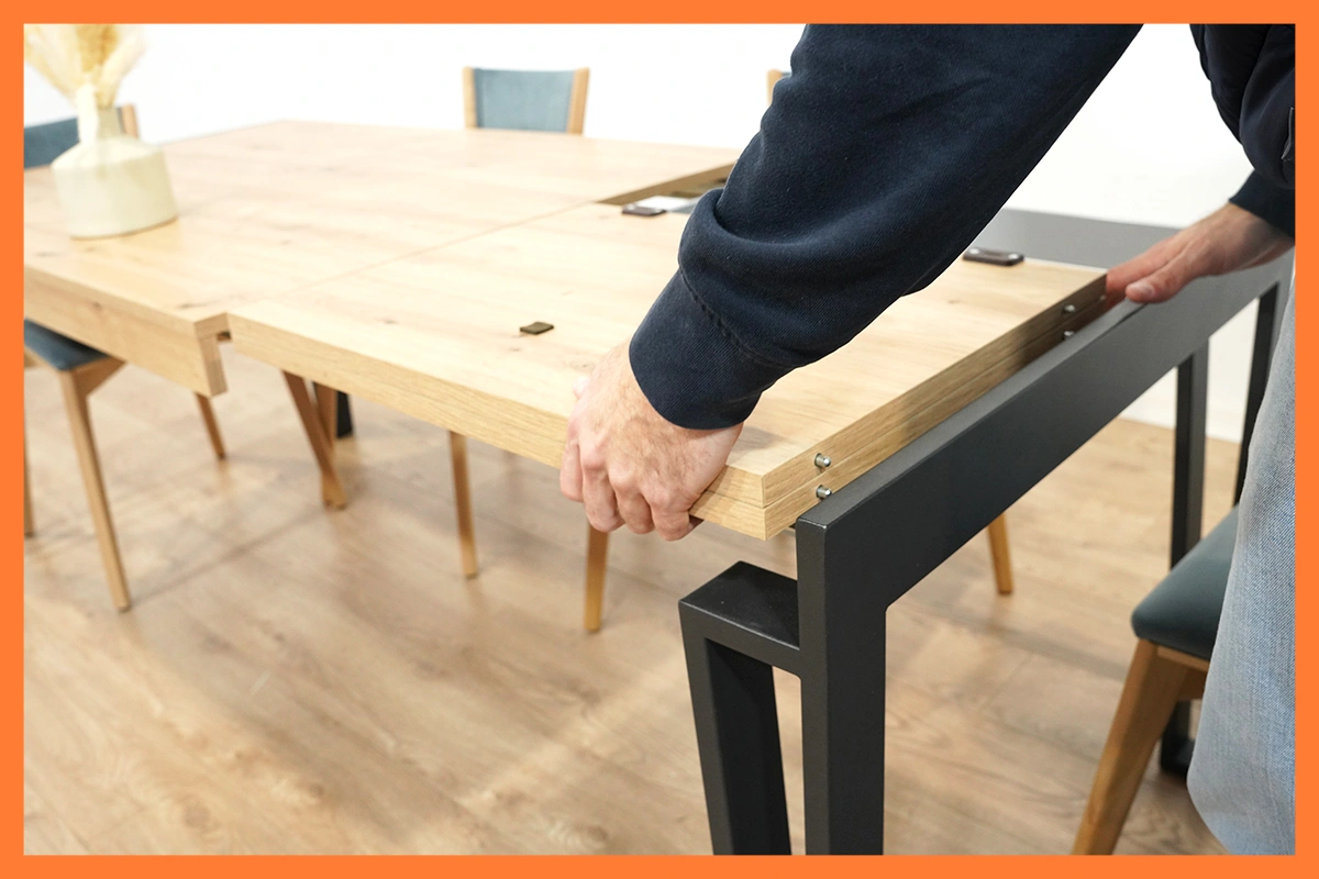 Diferencias entre una mesa extensible y una mesa fija