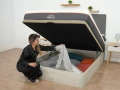 Miniatura Canapé de madera de gran capacidad