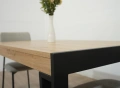 Miniatura mesa comedor extensible